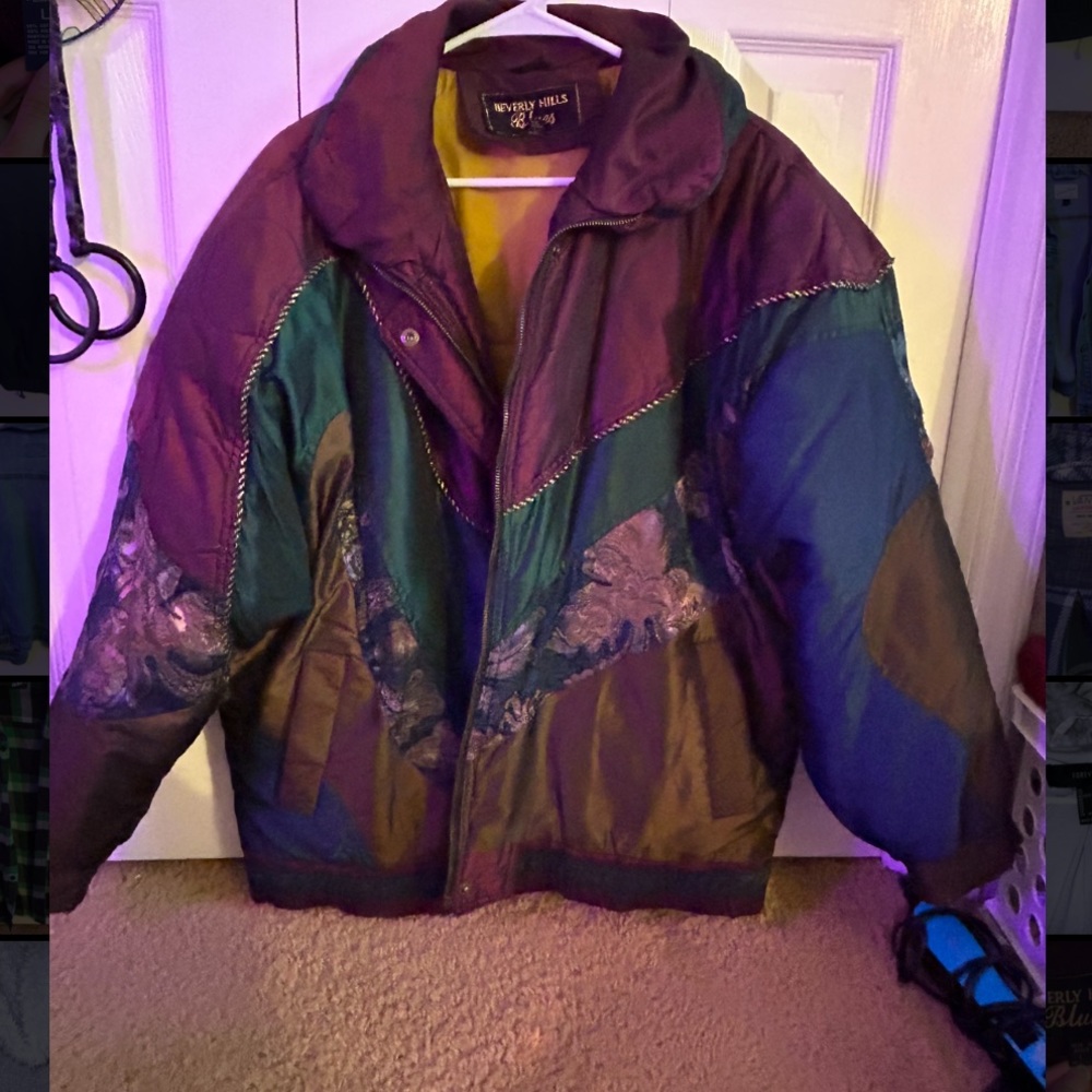 Beverly Hills Blues Puffer Coat/Jacket